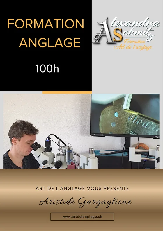 Titelbild des Ausbildungsportfolios von Aristide Gargaglione
